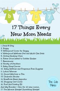 17 things every new mom needs