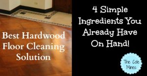 best hardwood floor cleaning solution