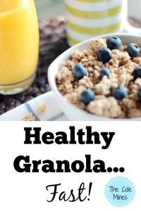 healthy granola fast