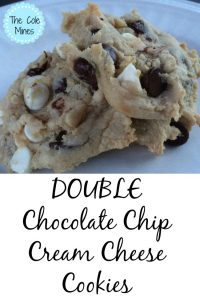 Double Chocolate Chip Cream Cheese Cookies