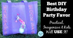 Best DIY Birthday Party Favor