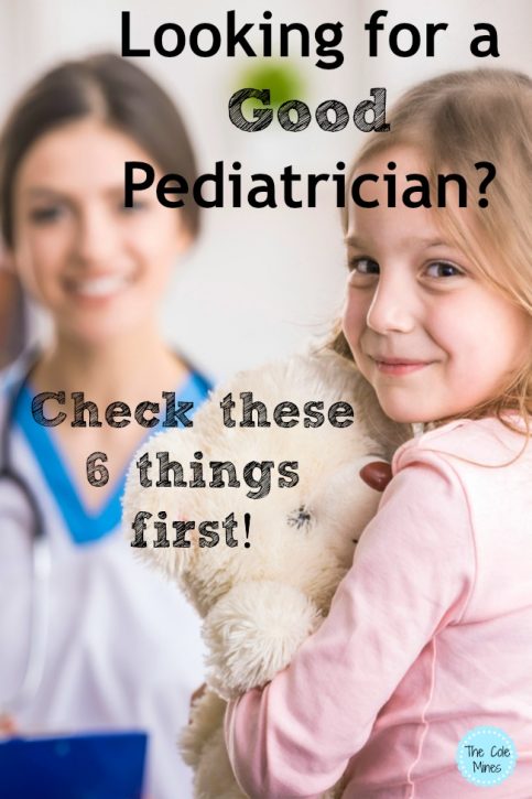 A Good Pediatrician Checklist