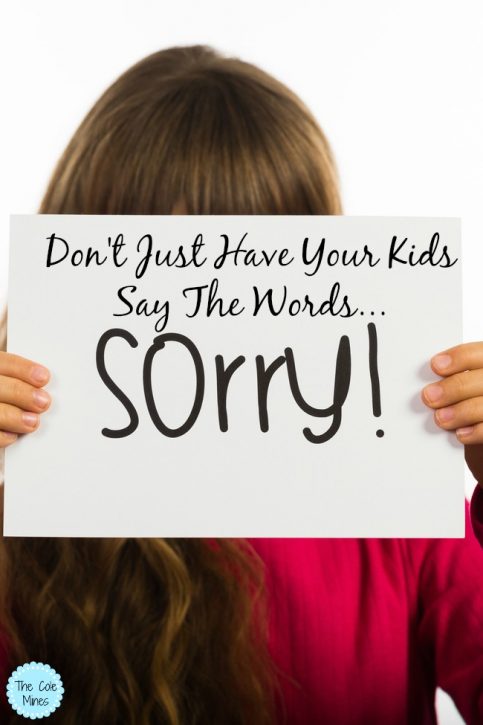 How To Have Your Child Apologize And Mean It 