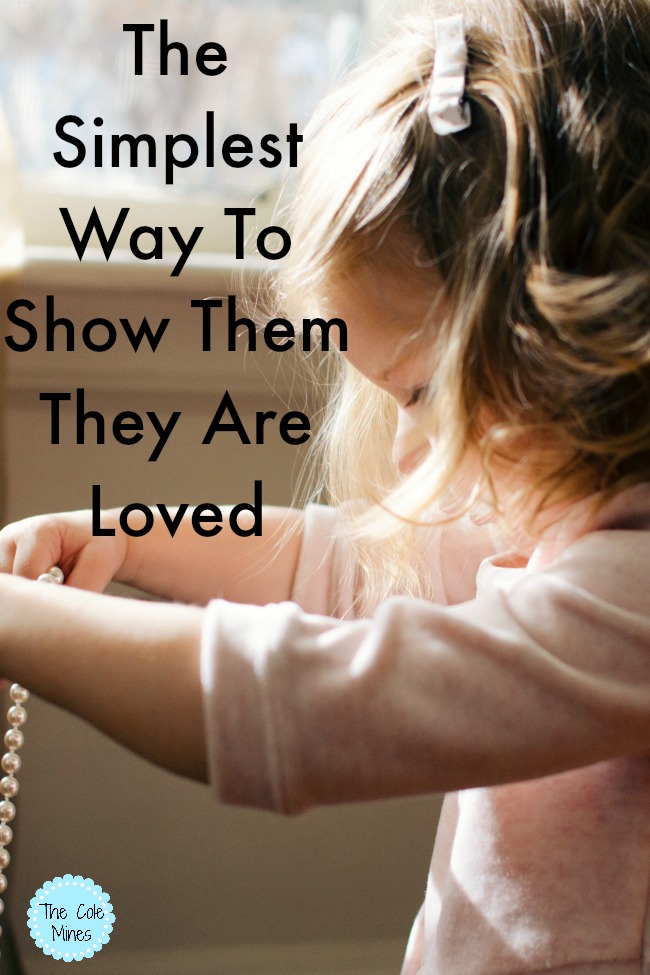 way to show children they are loved