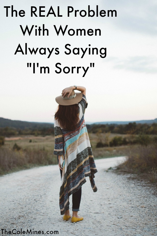 why women really apologize